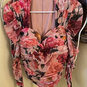 Express Floral Top